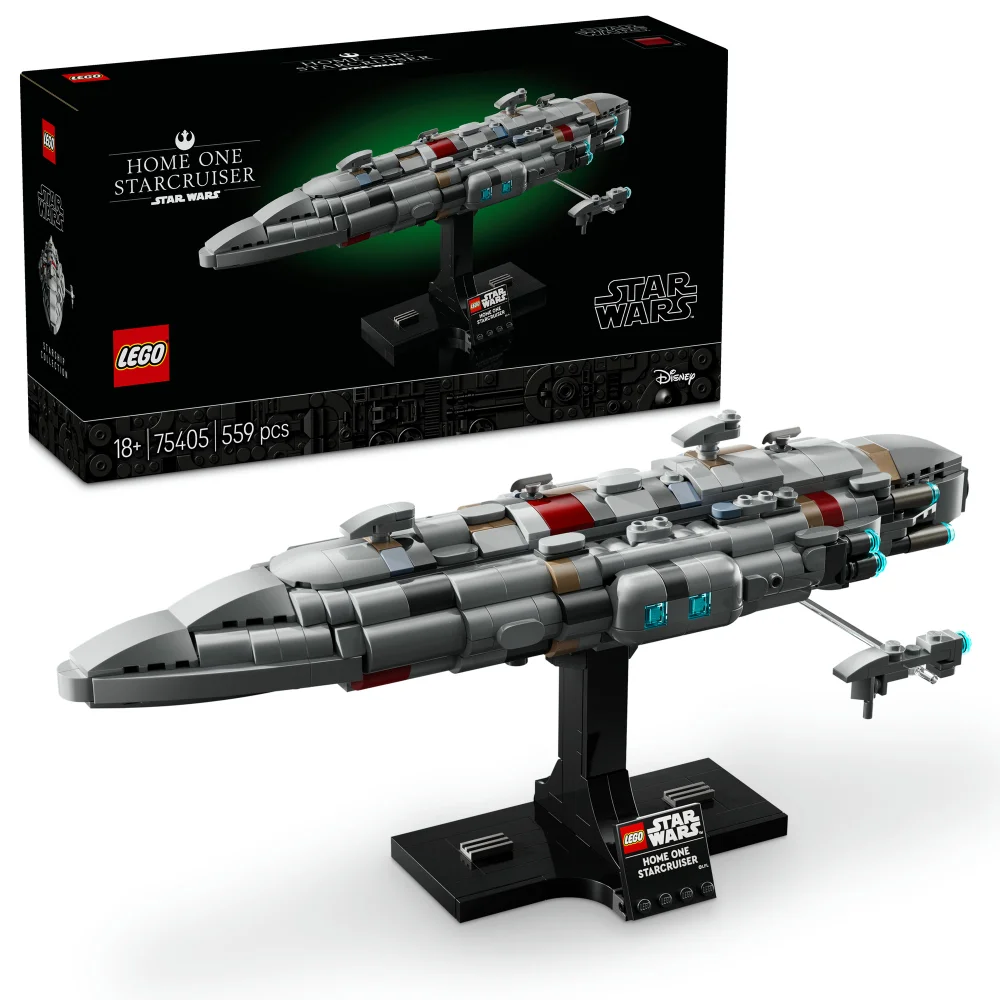 LEGO Star Wars Home One Starcruiser Set for Adults 75405 Image 1