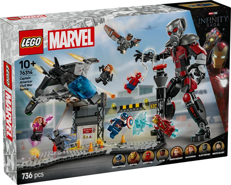 LEGO Marvel Captain America: Civil War Action Battle 76314