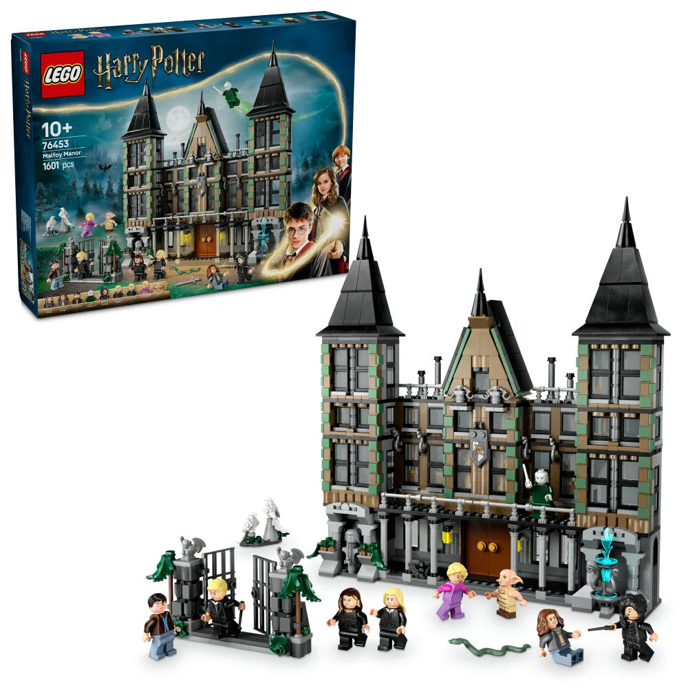LEGO Harry Potter Malfoy Manor Creative Building Toy 76453 Image 1