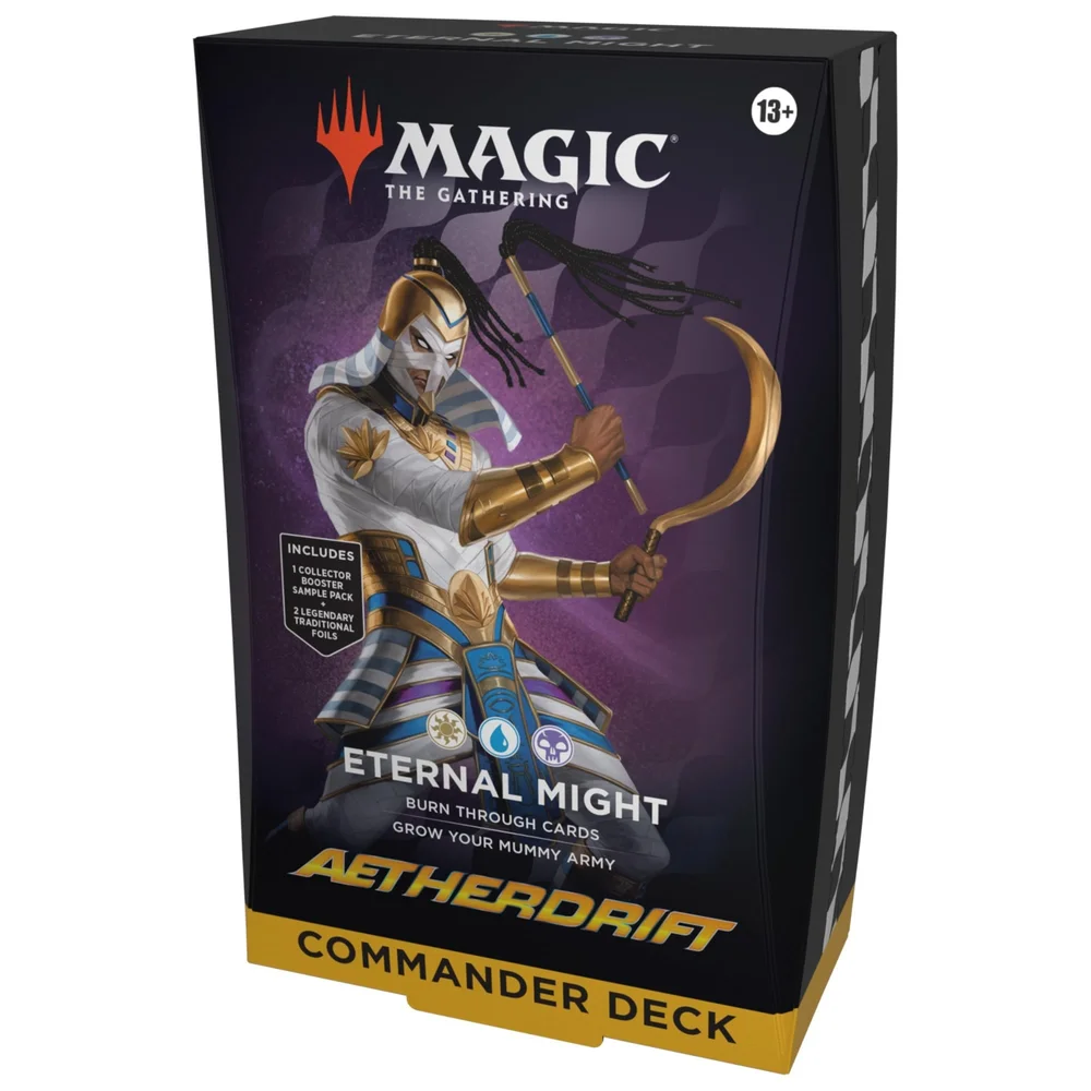 Magic: The Gathering Aetherdrift Commander Deck - Eternal Might Image 1