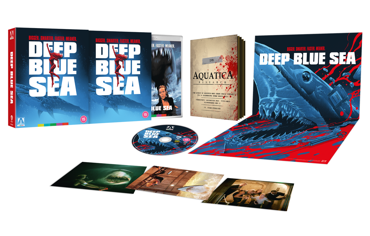 Deep Blue Sea Limited Edition Blu-ray Image 1