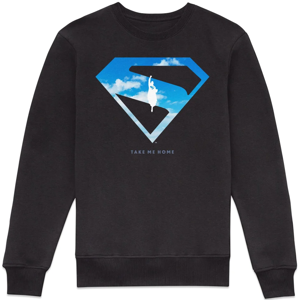Superman Flight Sweatshirt - Black - XS Image 1