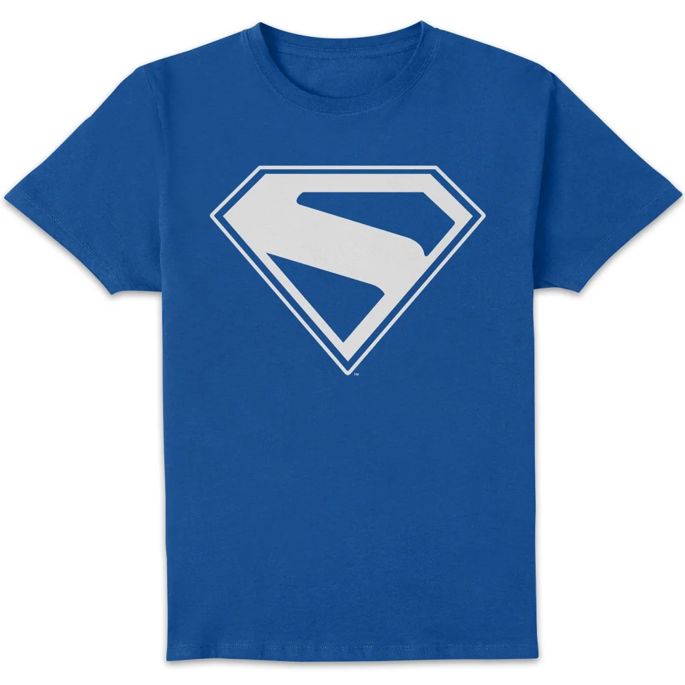 Superman Simple Sheild Unisex T-Shirt - Blue - S Image 1