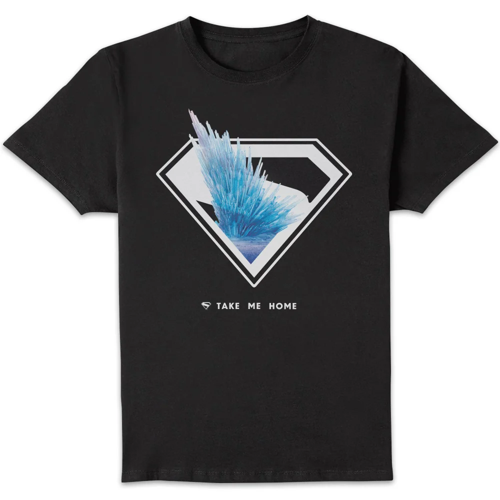 Superman Solitude Unisex T-Shirt - Black - S Image 1