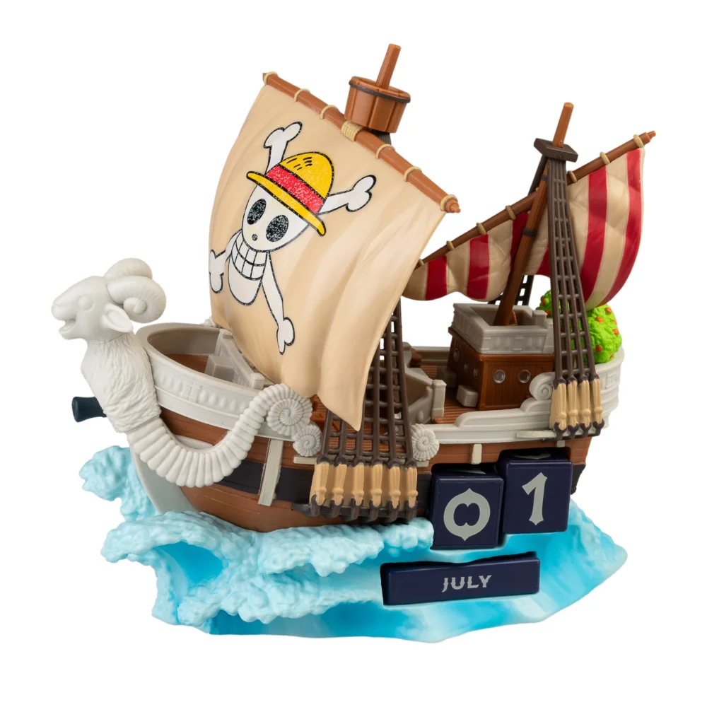 One Piece Netflix 3D Going Merry Perpetual Calendar Image 1