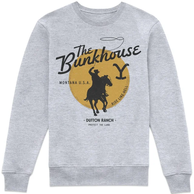 Yellowstone The Bunkhouse Sweatshirt - Grey