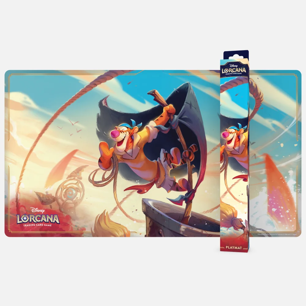 Disney Lorcana Trading Card Game Archazia's Island Tigger In The Crow's Nest Playmat Image 1