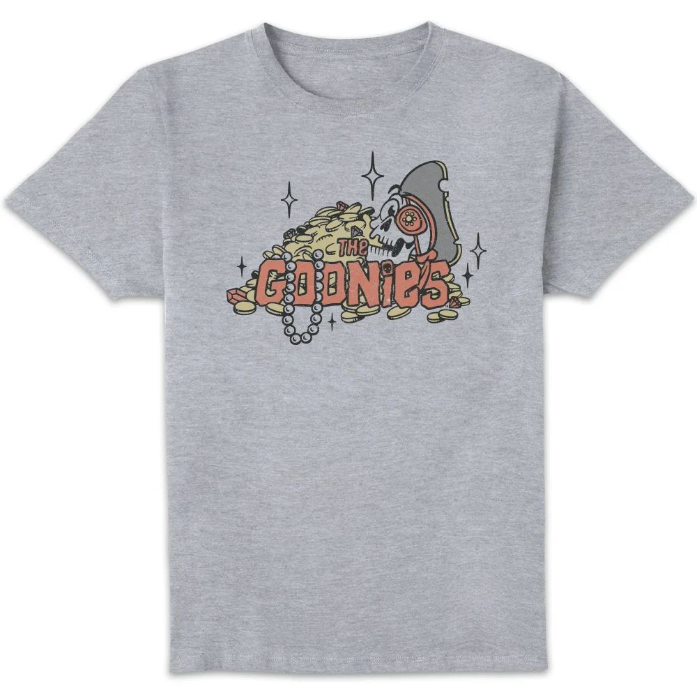 The Goonies Treasure Unisex T-Shirt - Grey - S Image 1