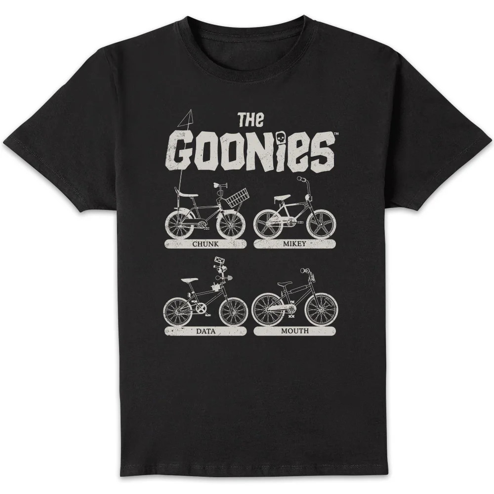The Goonies Bikes Unisex T-Shirt - Black - S Image 1