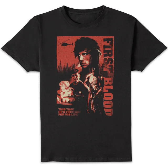 Rambo First Blood A War You Won't Believe Unisex T-Shirt - Black