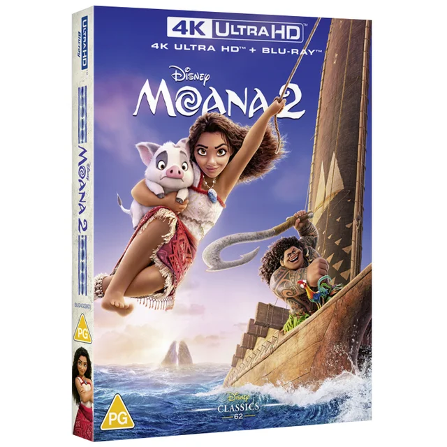 Disney's Moana 2 4K Ultra HD & Blu-ray