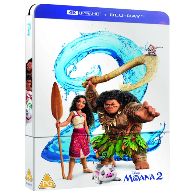Disney's Moana 2 4K Ultra HD & Blu-ray SteelBook