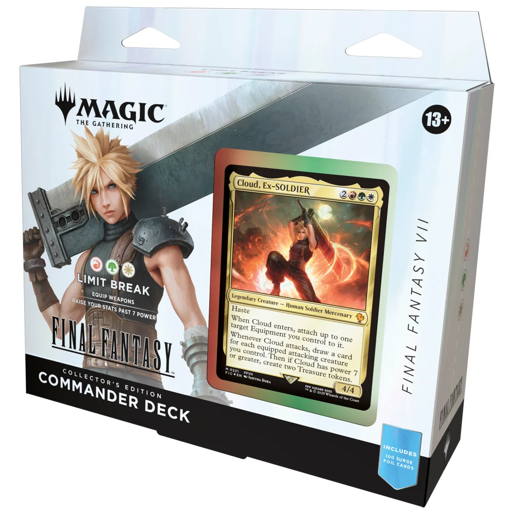 Magic: The Gathering Collector’s Edition FINAL FANTASY VII Commander Deck - Limit Break Image 1