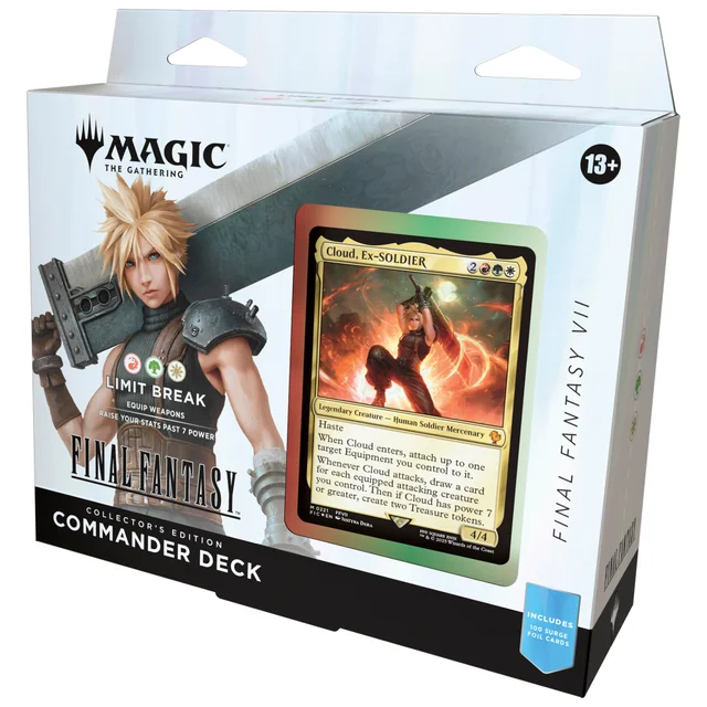 Magic: The Gathering Collector’s Edition FINAL FANTASY VII Commander Deck - Limit Break