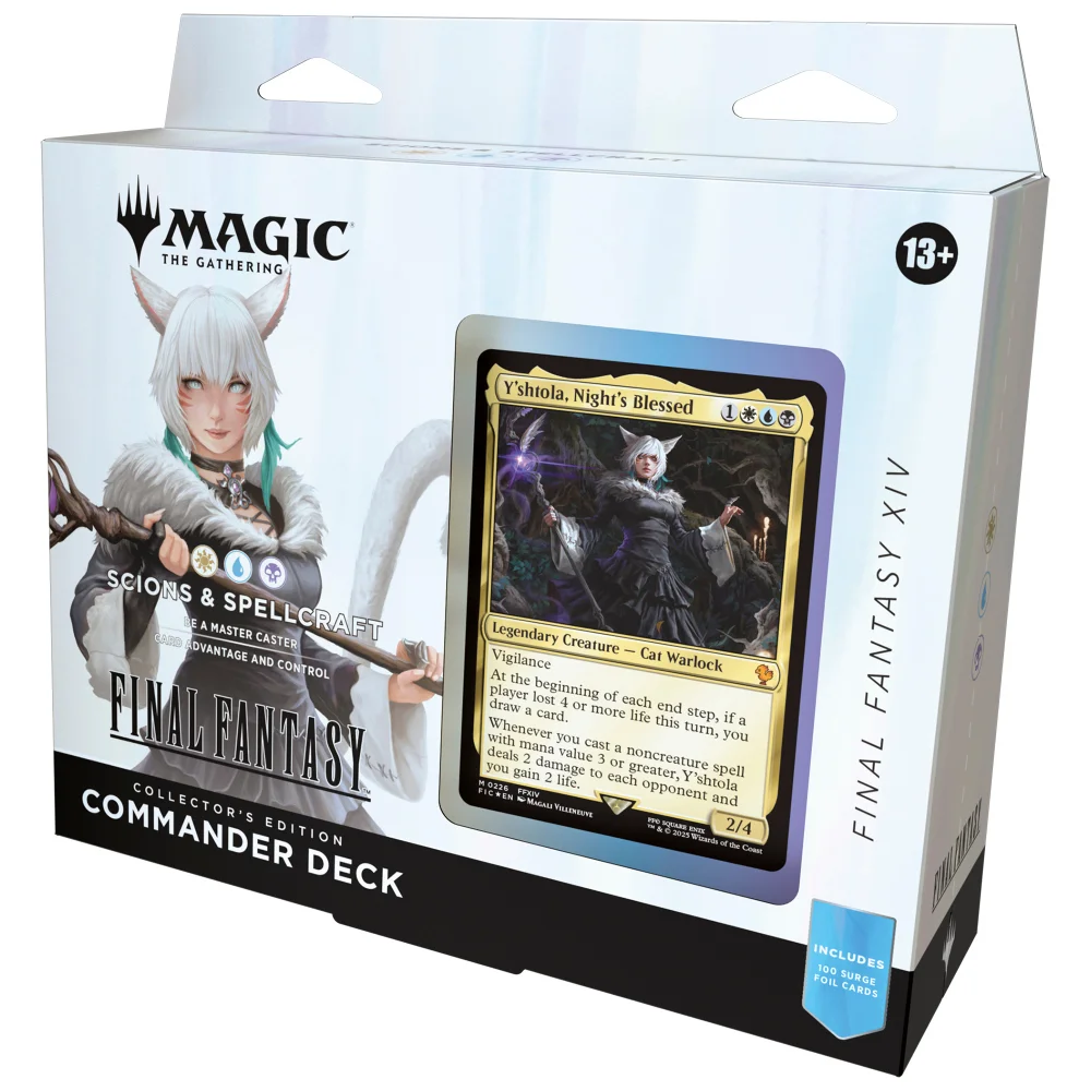 Magic: The Gathering Collector’s Edition FINAL FANTASY XIV Commander Deck - Scions & Spellcraft Image 1