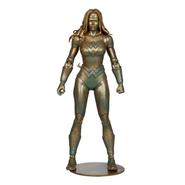McFarlane DC Multiverse Classic Patina Wonder Woman Gold Label Version Action Figure (7")