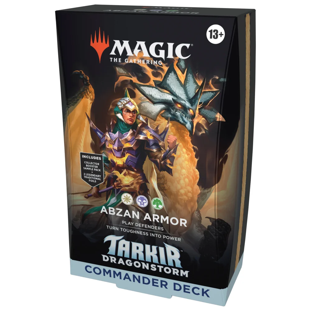Magic: The Gathering Tarkir: Dragonstorm Commander Deck - Abzan Armor Image 1