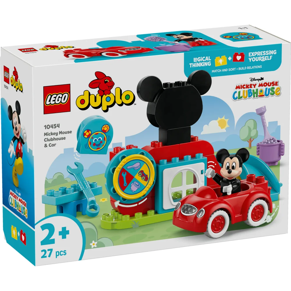 LEGO DUPLO | Disney Mickey Mouse Clubhouse & Car Set 10454 Image 1