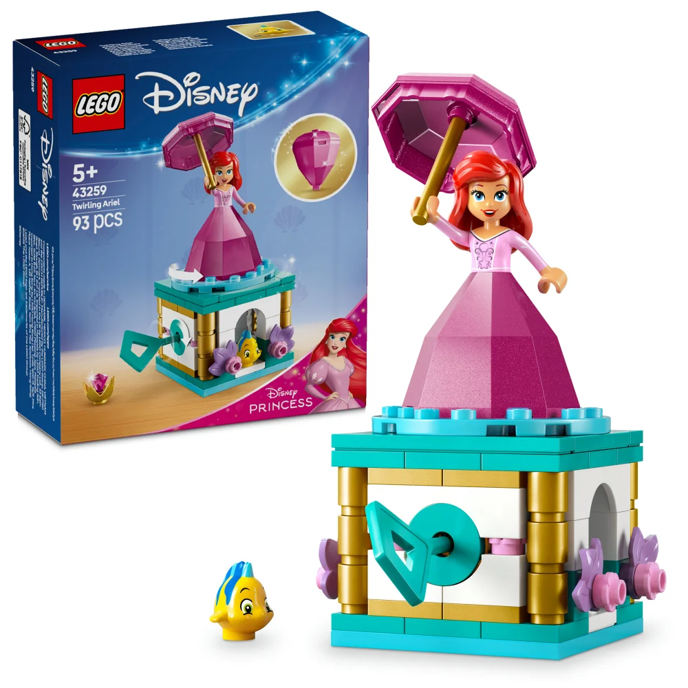 LEGO | Disney Princess Twirling Ariel Building Toy Set 43259 Image 1