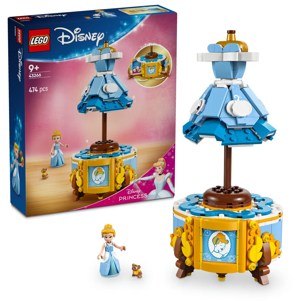LEGO | Disney Princess Cinderella’s Dress Building Toy 43266 Image 1