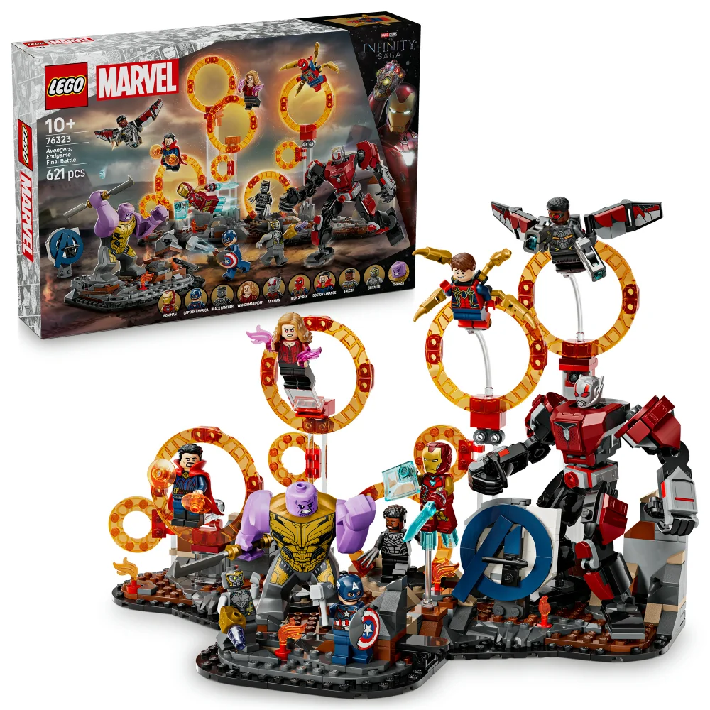 LEGO Marvel Avengers Endgame Final Battle Building Toy 76323 Image 1