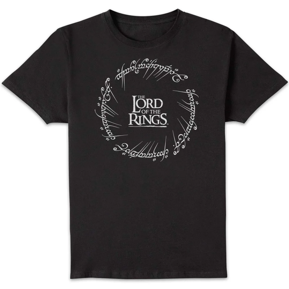 Lord Of The Rings Unisex T-Shirt - Black - L Image 1