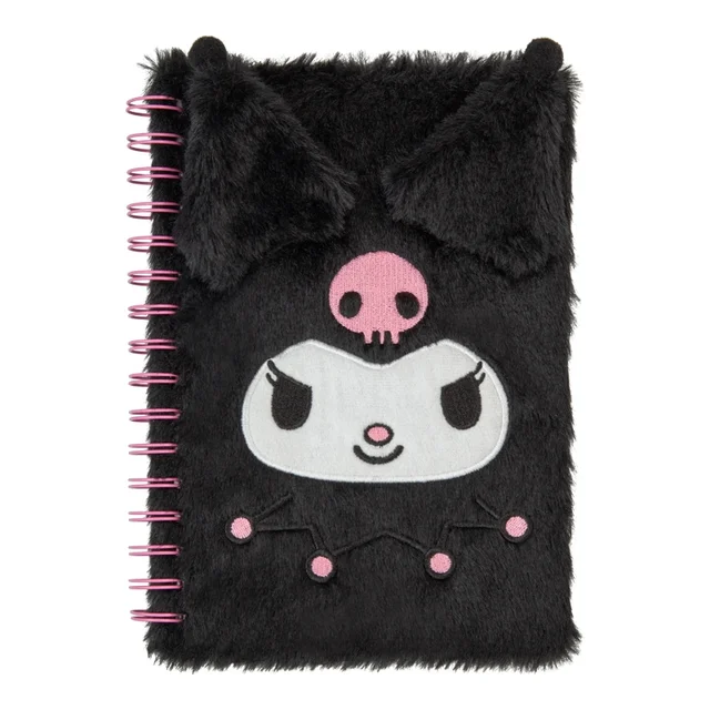 Hello Kitty Kuromi Fluffy Notebook