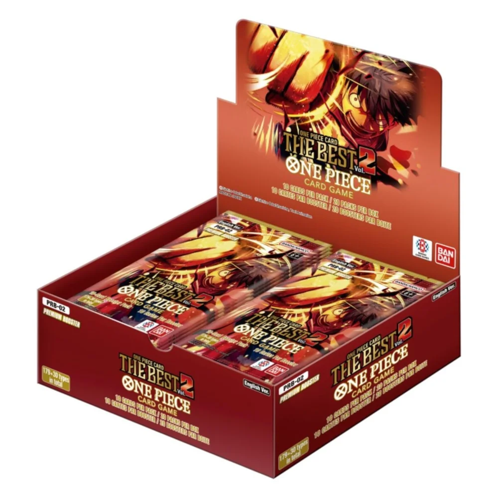 One Piece Card Game: Premium The Best Booster Box (PRB-02) (20 Packs) Image 1