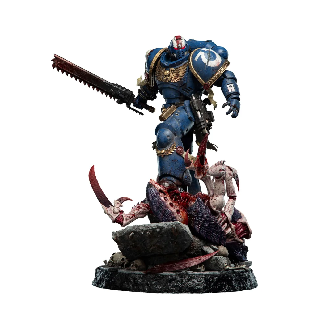 Weta Workshop Warhammer 40,000: Space Marine 2 Statue 1/6 Scale Lieutenant Titus Limited Edition 63cm Image 1