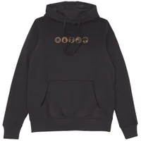 Magic: The Gathering Classic Mana & Logo Hoodie - Black