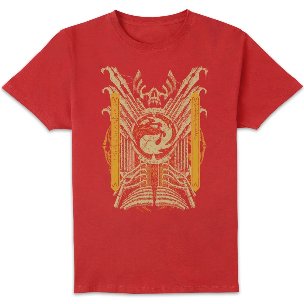 Magic: The Gathering Phyrexian Mountain Unisex T-Shirt - Red - S Image 1