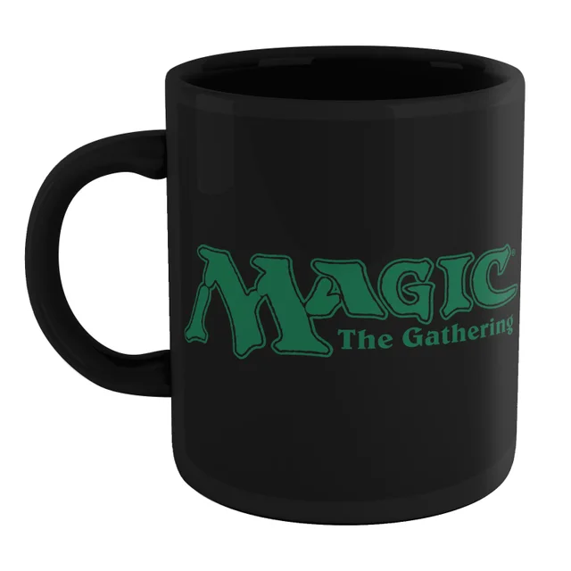 Magic: The Gathering Forest Mana Symbol Mug - Black
