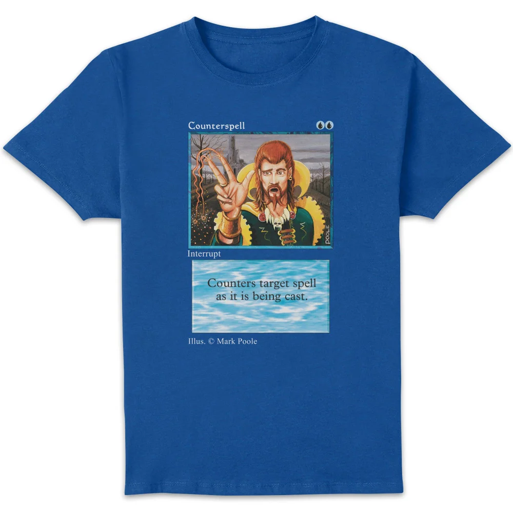 Magic: The Gathering Counterspell Unisex T-Shirt - Blue - S Image 1