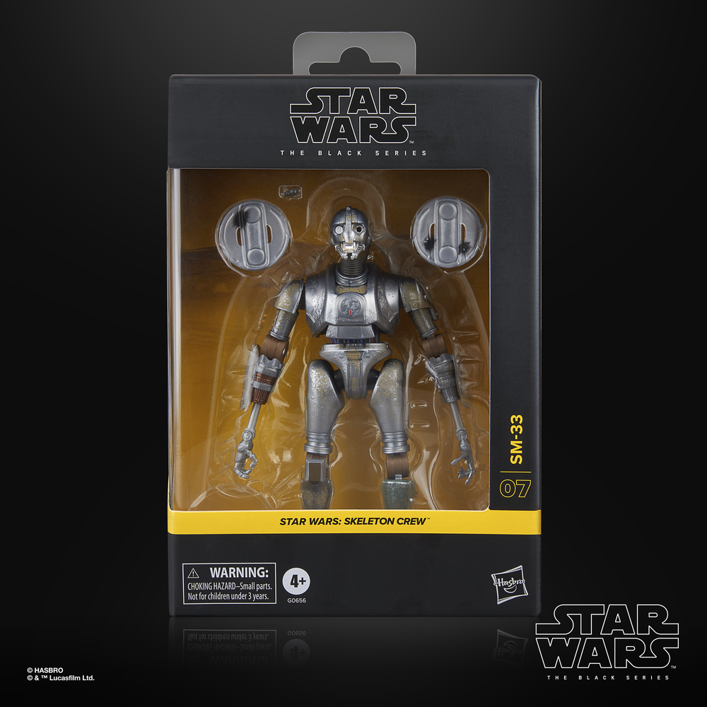 Hasbro Star Wars The Black Series Skeleton Crew SM-33 Action Figure (6”) Image 1