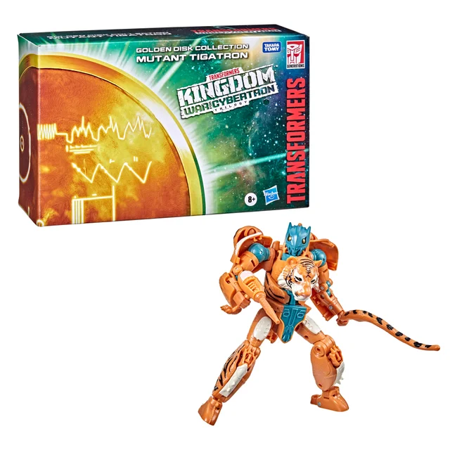 Transformers Generations War for Cybertron Golden Disk Collection Chapter 3, Mutant Tigatron Figure 5.5"