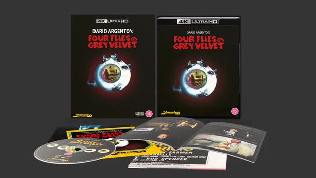 Four Flies on Grey Velvet 4K Ultra HD Limited Collector's Edition