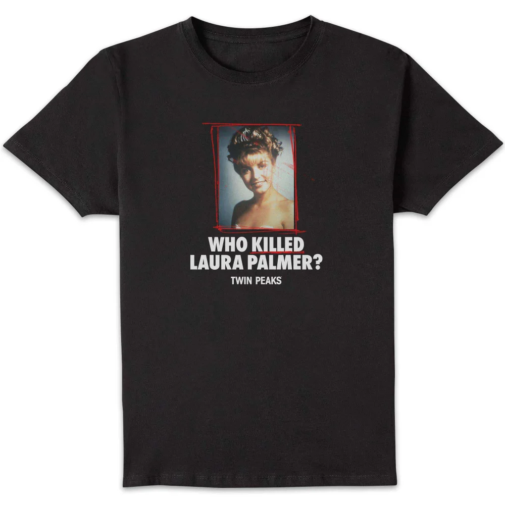 Twin Peaks Who Killed Laura Palmer? Unisex T-Shirt - Black - XXL Image 1