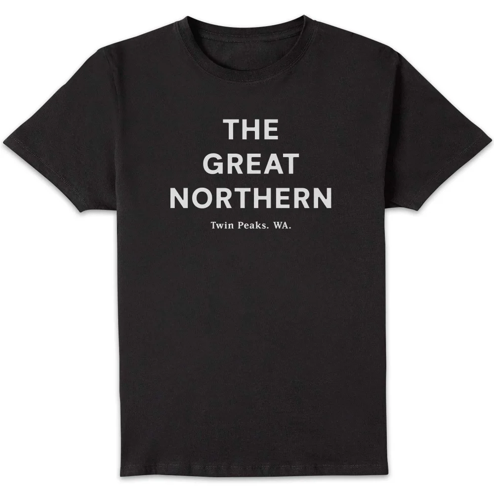 Twin Peaks The Great Northern Unisex T-Shirt - Black - L Image 1