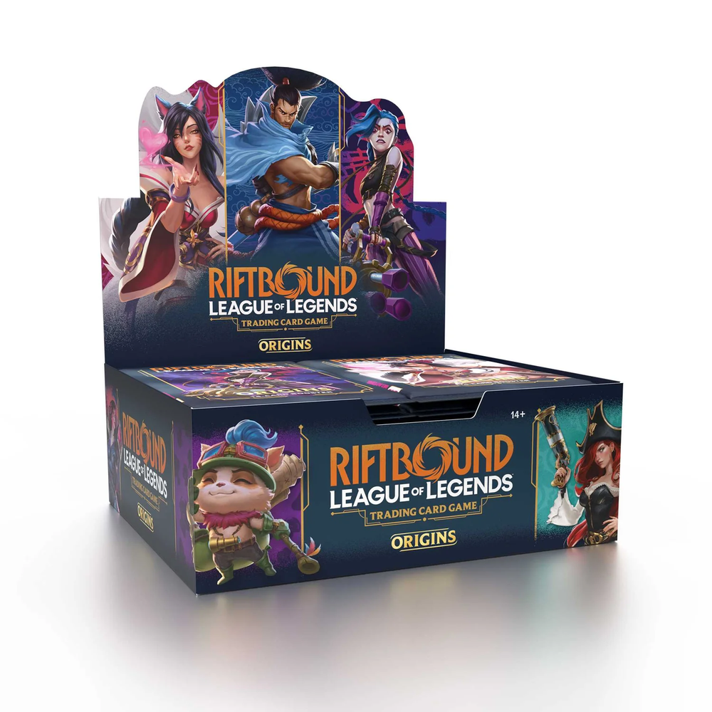 Riftbound: League of Legends Trading Card Game Set 1 Origins Booster Box Riftbound: League of Legends Trading Card Game Set 1 Origins Booster Box