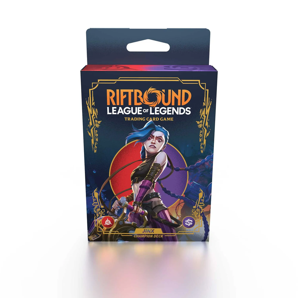 Riftbound: League of Legends Trading Card Game Set 1 Origins Champion Deck Jinx Image 1