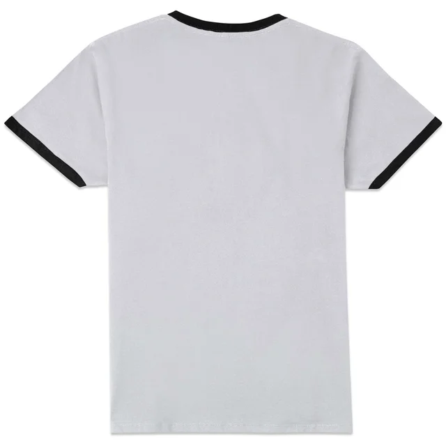 Thundercats Retro Logo Unisex Ringer T-Shirt - White/Black