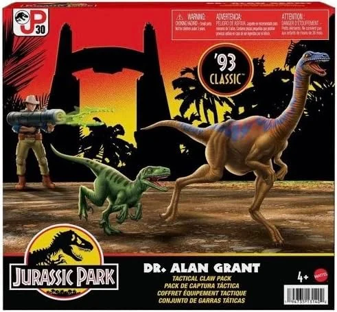 Jurassic Park Dr. Alan Grant Tactical Claw Pack Image 1