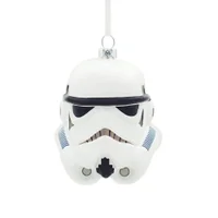 Hallmark Star Wars Glass Ornament - Stormtrooper Helmet - undefined undefined