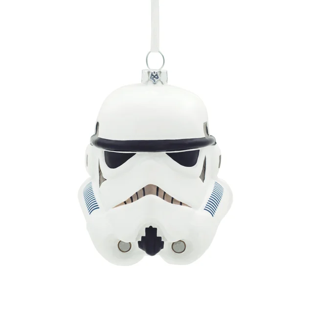 Hallmark Star Wars Glass Ornament - Stormtrooper Helmet