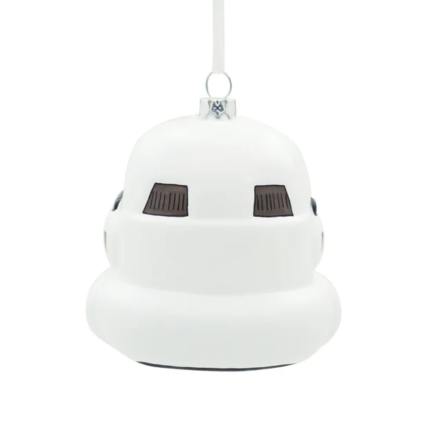 Hallmark Star Wars Glass Ornament - Stormtrooper Helmet
