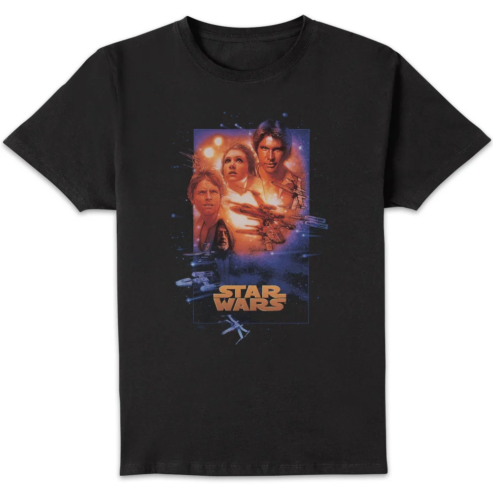 Star Wars A New Hope Unisex T-Shirt - Black - S Image 1