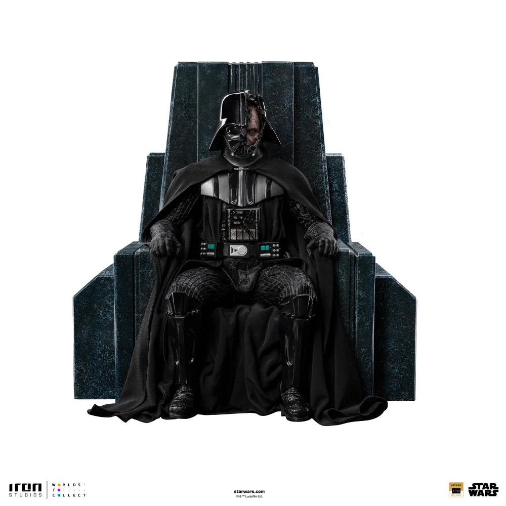 Iron Studios Star Wars Darth Vader on Throne Art Scale 1/10 Statue Image 1