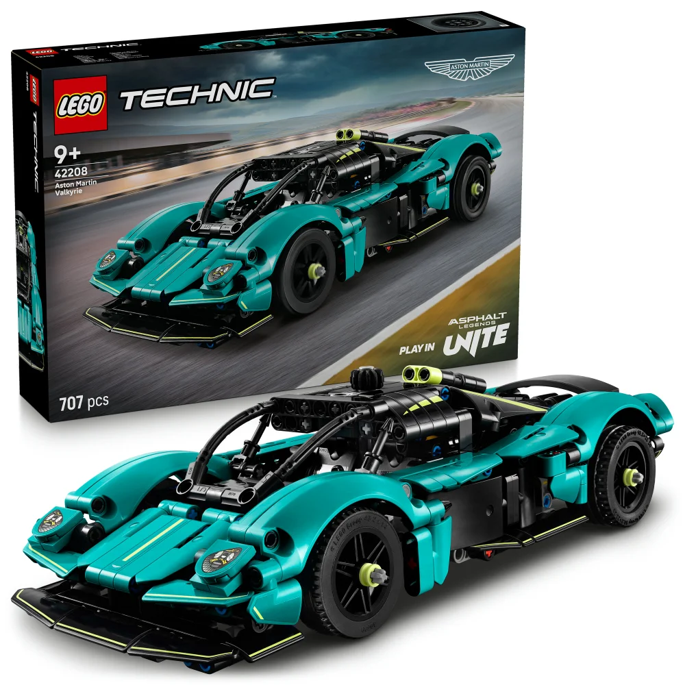 LEGO® Technic Aston Martin Valkyrie Buildable Car Model Kit 42208 Image 1