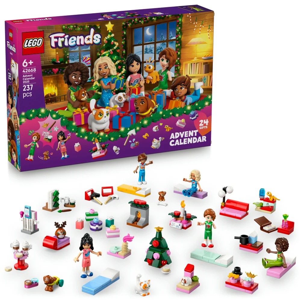 LEGO® Friends Advent Calendar 2025 Christmas Toy Building Set 42668 Image 1