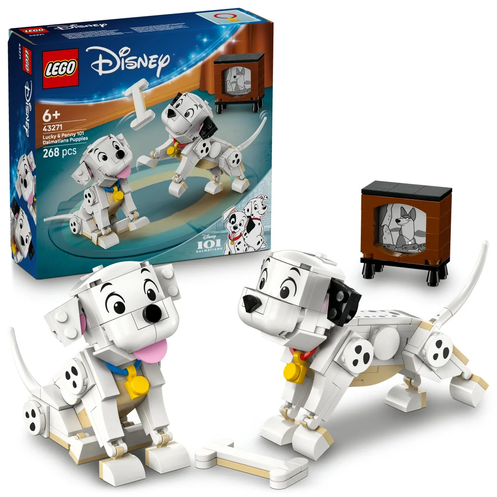 LEGO | Disney Lucky & Penny 101 Dalmatians Puppies Set 43271 Image 1